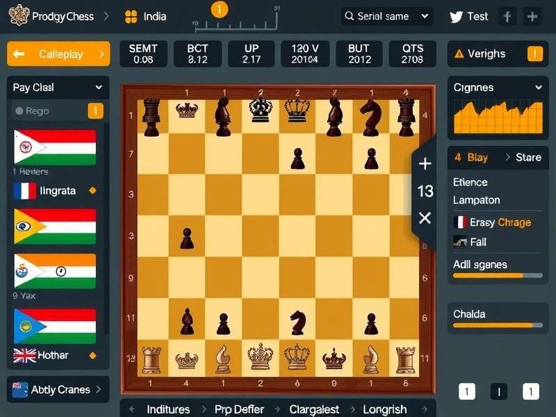 Prodigy Chess India user statistics visualization
